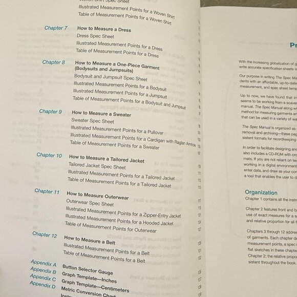 The Spec Manual Illustrated Fashion Design Bryant and DeMers 2002 BOOK ONLY - Picture 6 of 11
